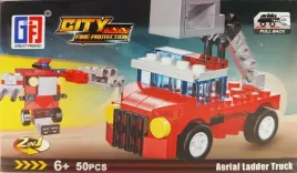 klocki-city-fire-protection-aerial-ladder-truck