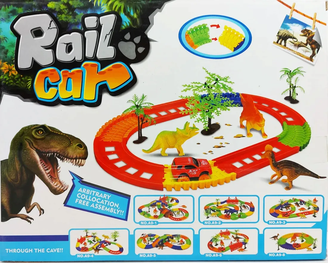 tor-samochodowy-z-dinozaurami