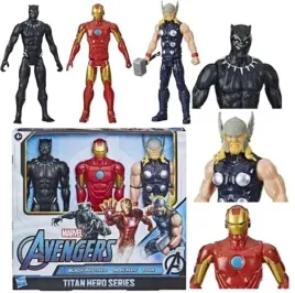marvel-avengers-titan-hero-series-figurki-30-cm-black-panther-iron-man-thor