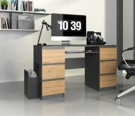 duze-biurko-z-szufladami-130cm-loft