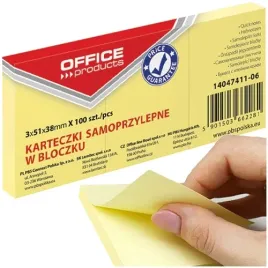 bloczek-karteczki-samoprzylepne-office-products-zolty-38x51mm-300-kartek