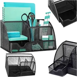 organizer-na-biurko-przybornik-q-connect-metalowy-miejsce-na-listy-6-komor