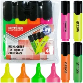 zakreslacz-marker-fluo-neon-4-kolory-office