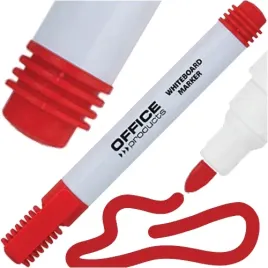 marker-suchoscieralny-office-products-czerwony-do-bialych-tablic-okragly