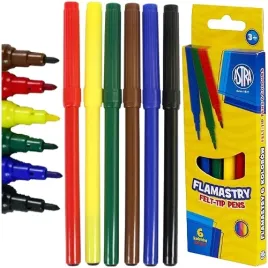flamastry-mazaki-pisaki-astra-szkolne-6-intensywnych-kolorow-na-plastyke