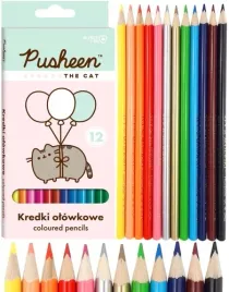 pusheen-kredki-olowkowe-trojkatne-ergonomiczne-12-kolorow-majewski
