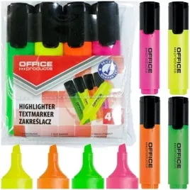 zakreslacz-marker-fluo-neon-4-kolory-office