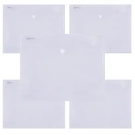 teczka-kopertowa-donau-z-zatrzaskiem-c5-180mikr-transparentna-5-sztuk