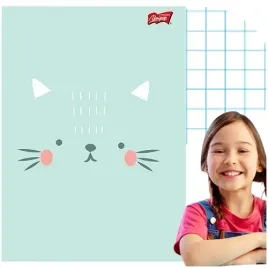 zeszyt-a5-w-kratke-32-kartki-laminowany-cute-face-zwierzatka-unipap