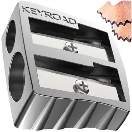 temperowka-podwojna-szkolna-metalowa-keyroad-srebrna-strugaczka