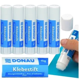 klej-szkolny-biurowy-w-sztyfcie-pvp-donau-15g-bialy-zmywalny-5-sztuk