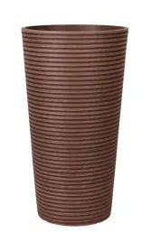 wysoka-brazowa-donica-z-kompozytu-25x25x46-cm