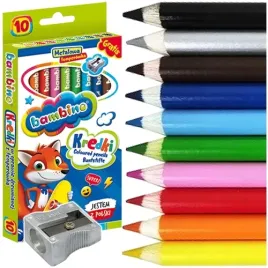 kredki-bambino-grube-okragle-jumbo-w-drewnie-10-kolorow-temperowka