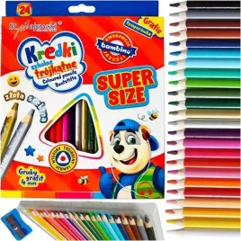 bambino-kredki-olowkowe-trojkatne-ergonomiczne-24-kolory-gruby-grafit