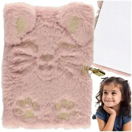pamietnik-z-klodka-a5-wlochacz-pluszowy-notes-96k-puszysty-kotek-kitty