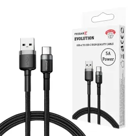 feegar-kabel-przewod-usb-type-c-qc-3-0-5a-nylon