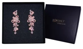 kolczyki-slubne-rose-gold-dlugie-wiszace-blyszcza-listki