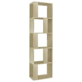 regal-na-ksiazki-przegroda-dab-sonoma-45x24x159-cm