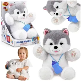 piesek-interaktywny-husky-nagrywa-odtwarza-czujniki-dotyku-kolysanki-dumel