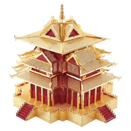 piececool-puzzle-metalowe-model-3d-straznica-zakazanego-miasta