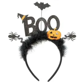 opaska-party-halloweenowe-boo-czarna-partypal