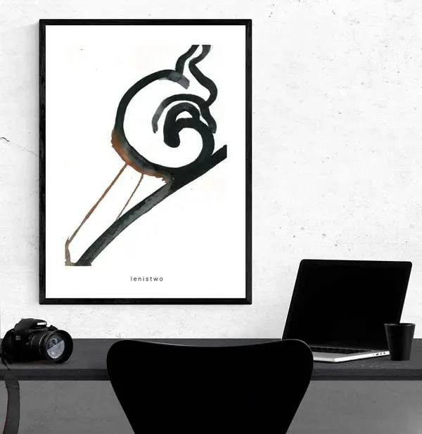 7-lenistwo-plakat-40x60-cm