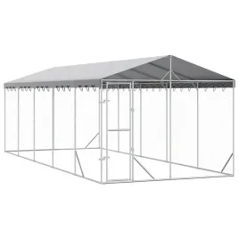 kojec-dla-psa-z-dachem-srebrny-3x75x25-m-stal