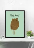 bear-plakat-21x297-cm-stan-nowy