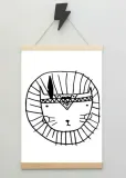 boho-lew-plakat-61x915-cm-stan-nowy