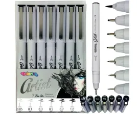 cienkopisy-techniczne-kreslarskie-colorino-7x