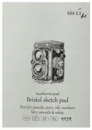 szkicownik-szyty-bialy-bristol-smlt-a5-185g-50-ark