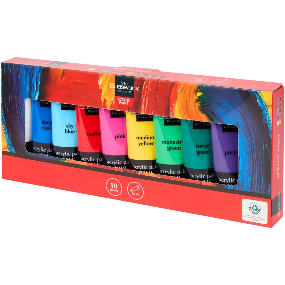 farby-akrylowe-van-bleiswijck-10-x-80-ml-stan-nowy