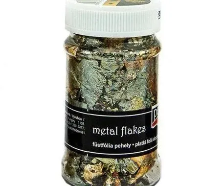 metal-flakes-gold-blue-m2-pentart-marka-pentart