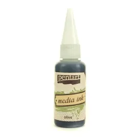 media-ink-pentart-20-ml-olive