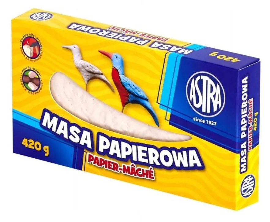 masa-papierowa-astra-420g-stan-nowy
