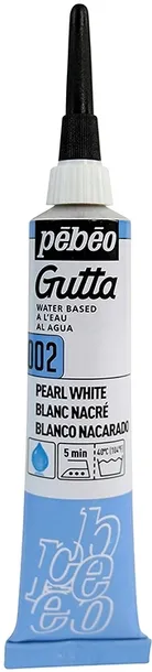 Gutta Do Jedwabiu Pebeo 002 Pearl White