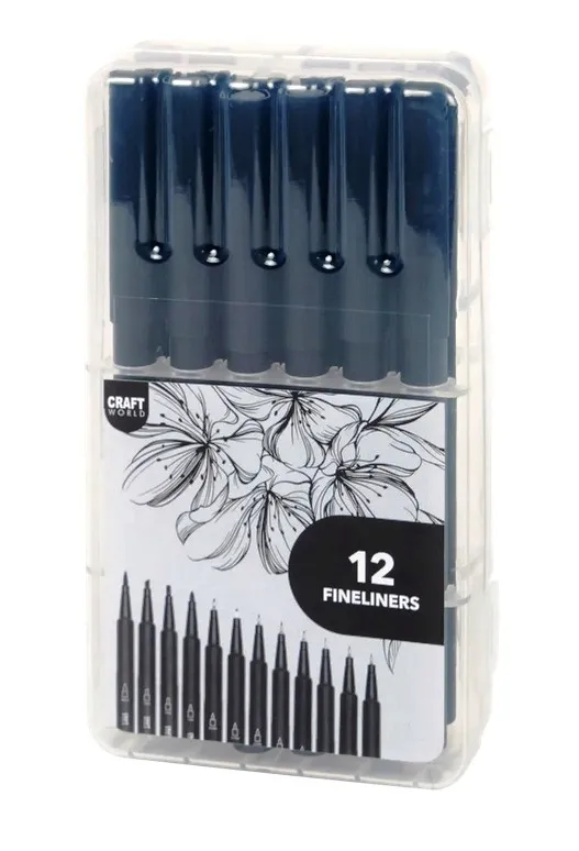 cienkopisy-techniczne-craft-world-mix-12x-stan-nowy
