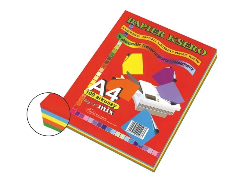 papier-ksero-a4-mix-100-ark-mix-stan-nowy