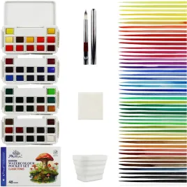 farby-akwarelowe-w-kostkach-phoenix-box-48-kol