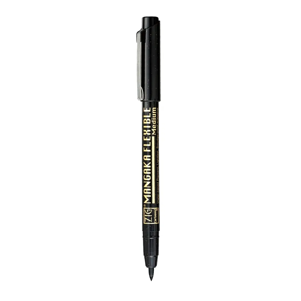 kuretake-mangaka-flexible-medium-black-cnmm-010-stan-nowy