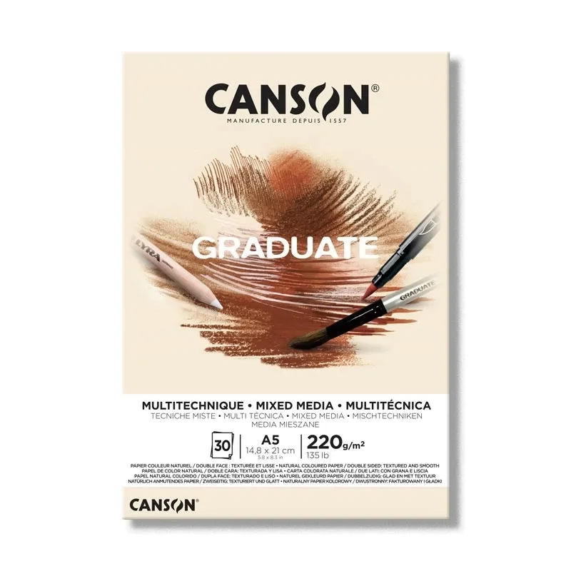 blok-szkicownik-canson-a5-30-ark-220g-stan-nowy