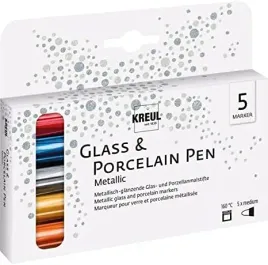 pisaki-do-szkla-i-porcelany-kreul-glass-and-porcelain-kolory-metaliczne