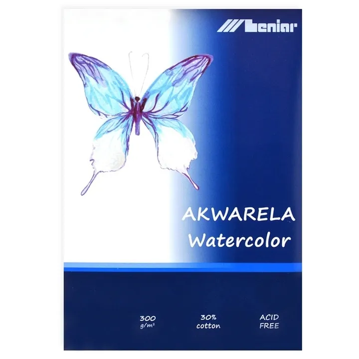blok-akwarelowy-leniar-300g-a4-stan-nowy