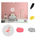 tablica-malarska-panel-kolo-40-cm-stan-nowy-material-plotno