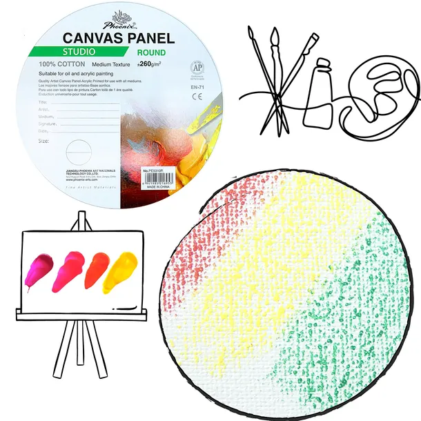 tablica-malarska-panel-kolo-20-cm-wysokosc-produktu-20-cm