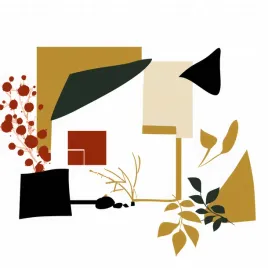 plakat-100x100cm-wylamany-ogrod