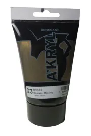 farby-akrylowe-akryl-renesans-100ml-mosiadz