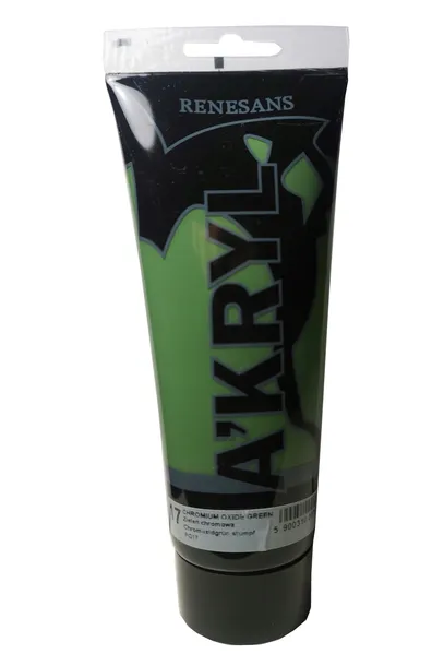 Farby Akrylowe Akryl Renesans 200ml Zieleń Chromow