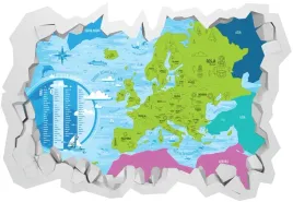 naklejki-na-sciane-3d-mapa-swiata-130x90