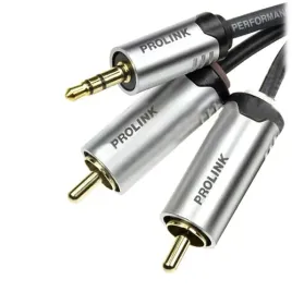 przylacze-jack-3-5mm-2-wtyki-rca-prolink-futura-2m-hq